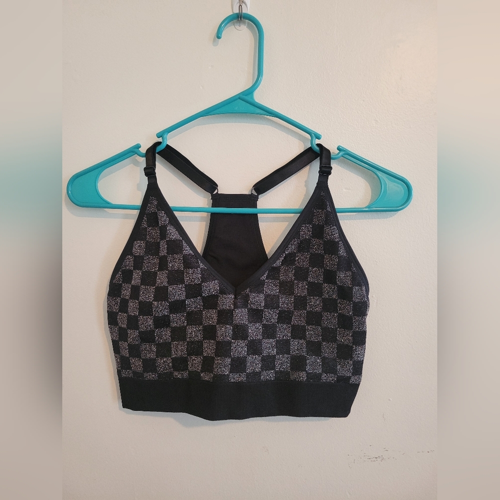 Pink Active Sports Bra